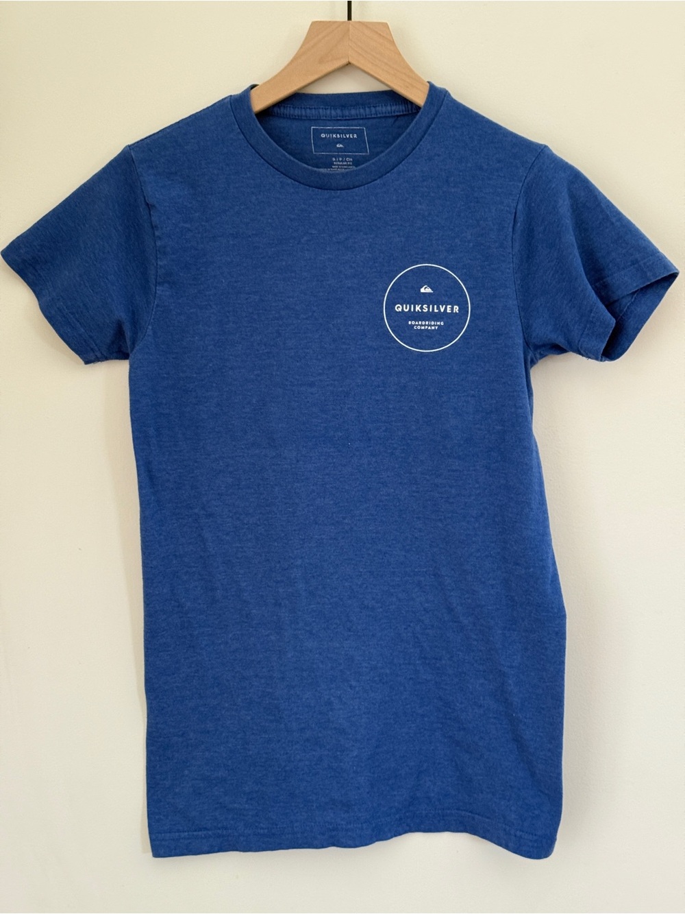 Quiksilver Blue Graphic T-Shirt Men’s Small Surf Skate Tee